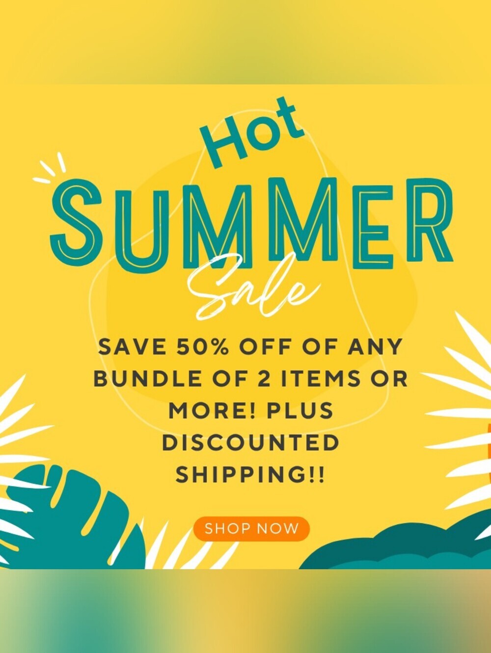 🔥 🌞 Hot Summer sale!! 🌞🔥
